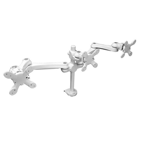モダンソリッド 水平多関節アーム(ネジ固定)ホワイトモデル LA-51AC-3Q-WH モダンソリッド 水平多関節アーム(ネジ固定)ホワイトモデル LA-51AC-2Q-WH