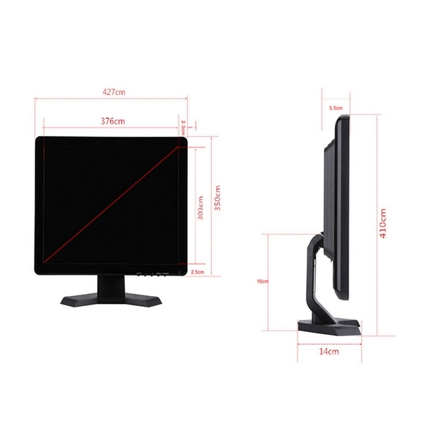 監視用 HDMI入力対応 19インチカラー液晶モニター ADS-MNT190T｜液晶