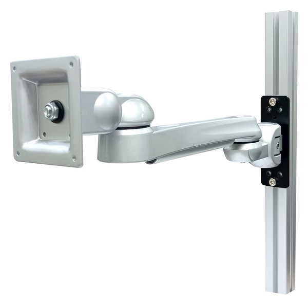 アルミフレーム用水平多関節アーム　LA-55AR-3V アルミフレーム用水平アーム LA-55AR-2V（縦方向側面固定）モダン